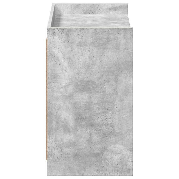 Dulap pentru pantofi Gri Beton 85 x 39,5 x 70 cm Lemn prelucrat WALTI