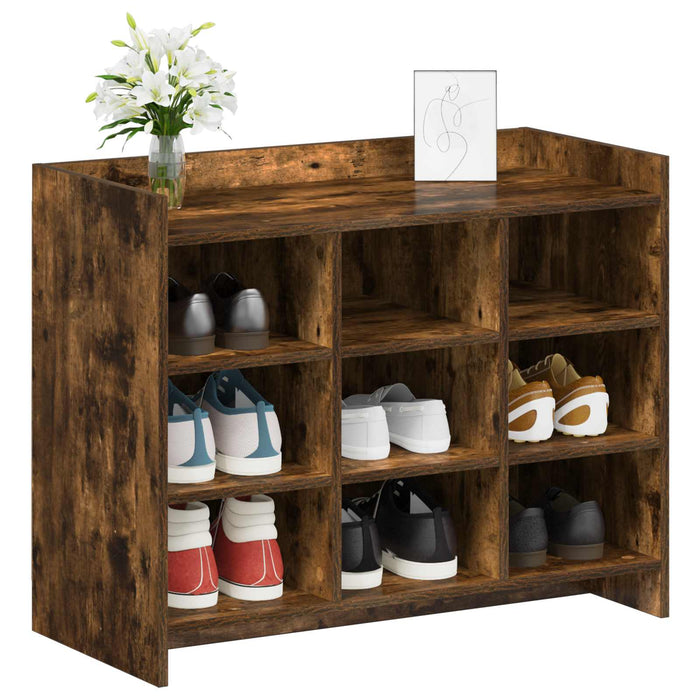 Dulap pentru pantofi Stejar fumuriu 85 x 39,5 x 70 cm WALTI