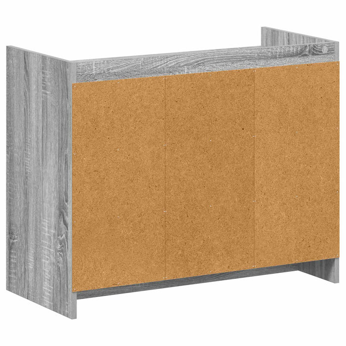 Dulap pentru pantofi cu depozitare Sonoma gri 85 x 39,5 x 70 cm WALTI