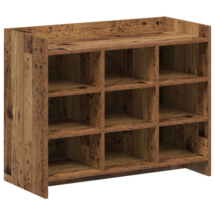 Dulap pentru pantofi cu depozitare Lemn vechi 85 x 39,5 x 70 cm WALTI