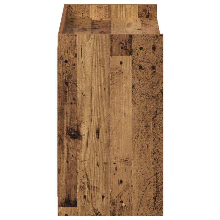 Dulap pentru pantofi cu depozitare Lemn vechi 85 x 39,5 x 70 cm WALTI