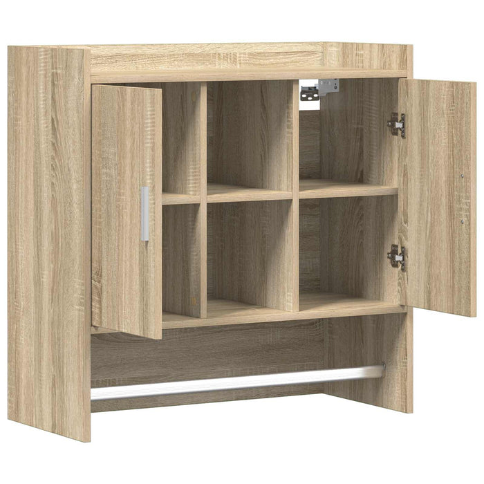 Raft de perete Montare pe perete Stejar Sonoma 80 x 36 x 80 cm WALTI