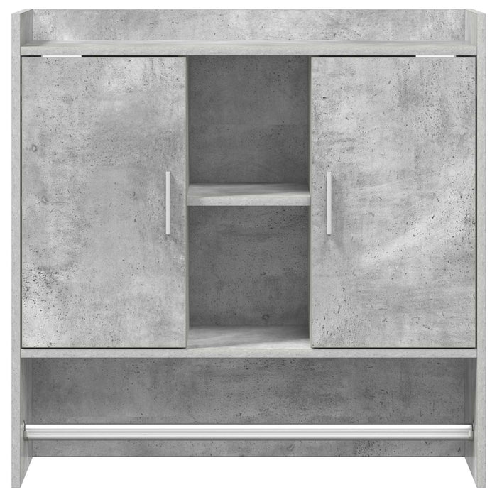 Raft de perete Montare pe perete Gri Beton 80 x 36 x 80 cm WALTI