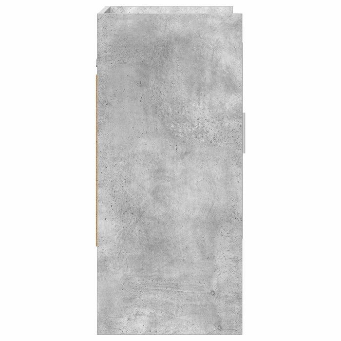 Raft de perete Montare pe perete Gri Beton 80 x 36 x 80 cm WALTI