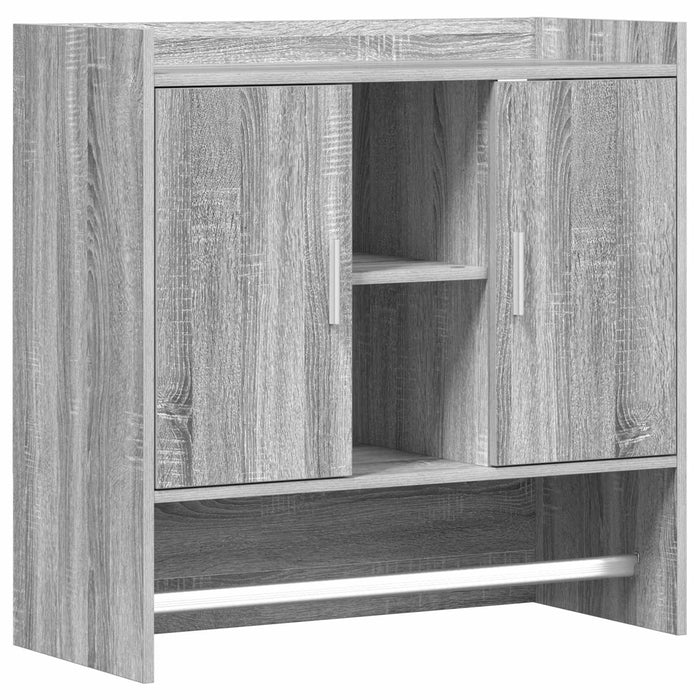 Raft de perete Montare pe perete Sonoma gri 80 x 36 x 80 cm WALTI