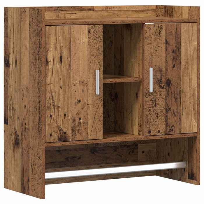 Raft de perete Montare pe perete Lemn vechi 80 x 36 x 80 cm WALTI