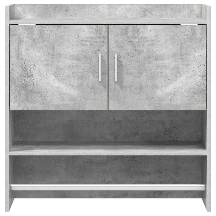 Raft de perete Montare pe perete Gri Beton 80 x 36 x 80 cm WALTI