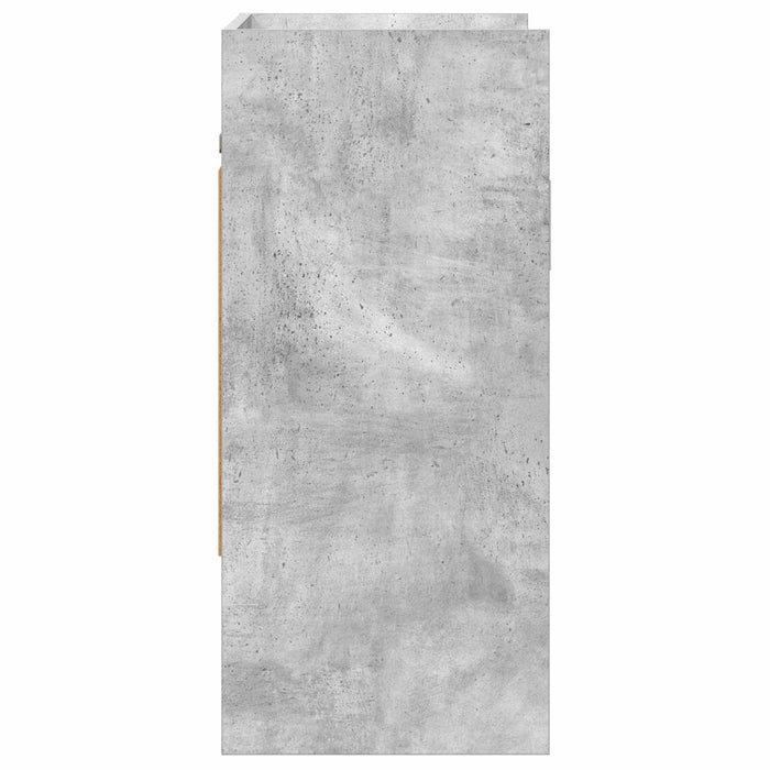 Raft de perete Montare pe perete Gri Beton 80 x 36 x 80 cm WALTI