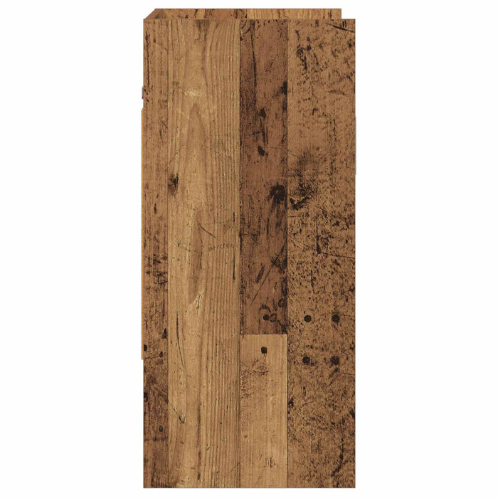 Raft de perete Montare pe perete Lemn vechi 80 x 36 x 80 cm WALTI