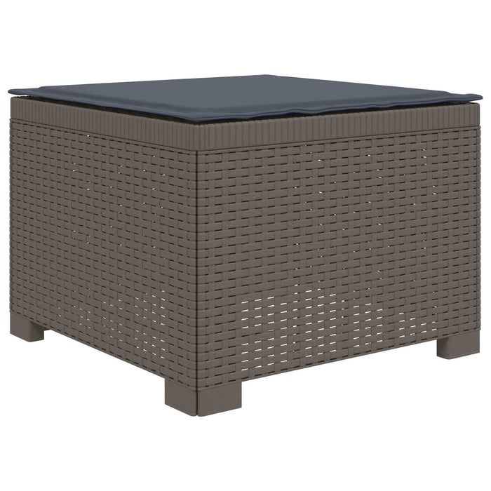 Canapea de Grădină cu 1 Loc cu Pernă Aspect Rattan PP WALTI