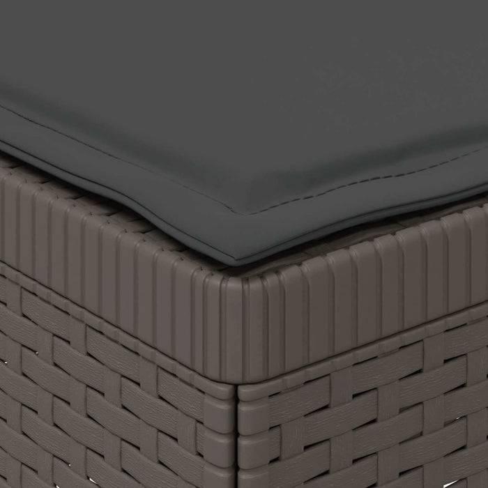 Canapea de Grădină cu 1 Loc cu Perne Aspect Rattan PP WALTI