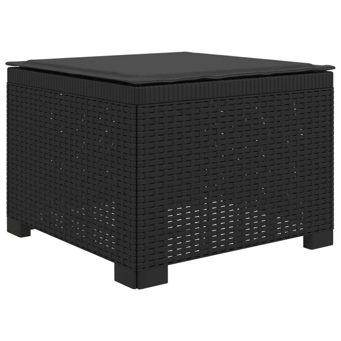 Sofa de grădină cu 3 locuri, cu perne, aspect de rattan PP WALTI