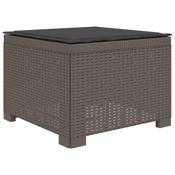 Sofa de grădină cu 3 locuri, cu perne, aspect de rattan PP WALTI