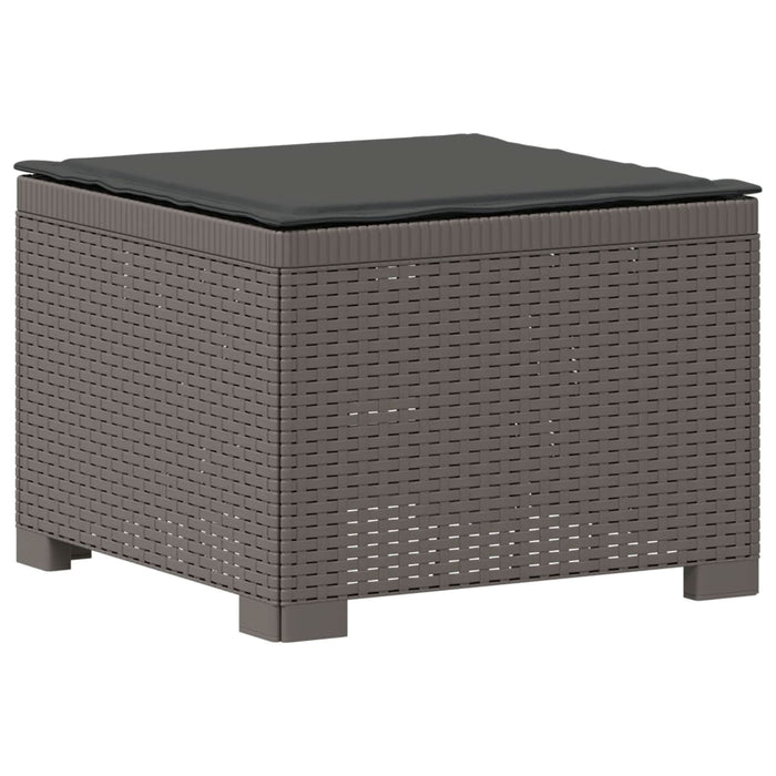 Sofa de grădină cu 3 locuri, cu perne, aspect de rattan PP WALTI