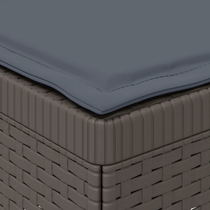 Sofa de grădină cu 3 locuri, cu perne, aspect de rattan PP WALTI