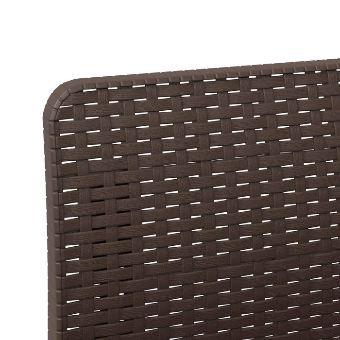 Sofa de grădină cu 3 locuri, cu perne, aspect de rattan PP Maro WALTI