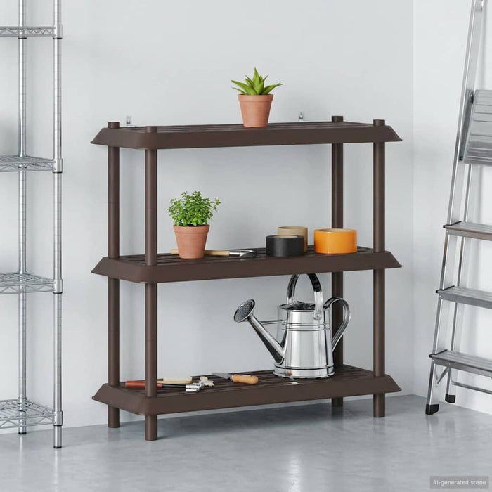 Unitate de rafturi 3 niveluri 100 x 40 x 96 cm PP Maro WALTI