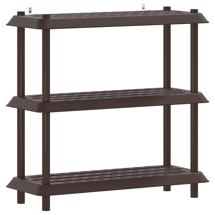 Unitate de rafturi 3 niveluri 100 x 40 x 96 cm PP Maro WALTI