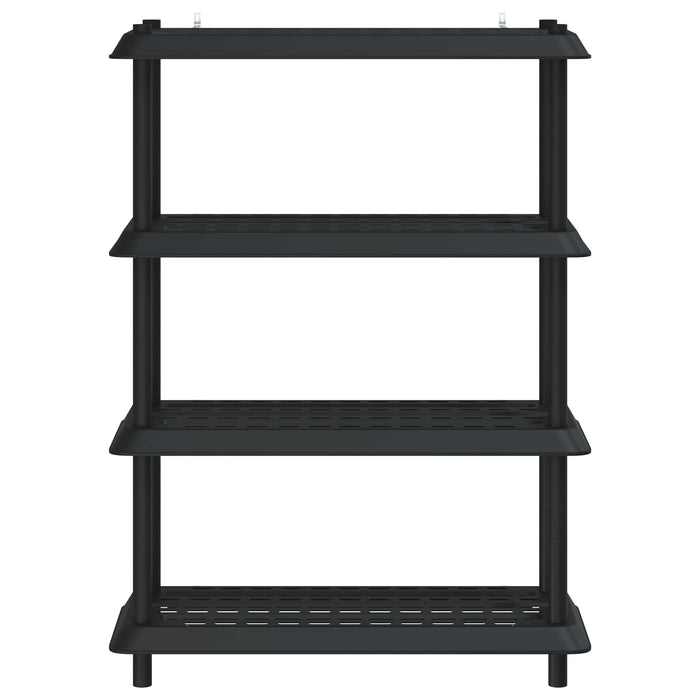 Unitate de rafturi 4 niveluri 100 x 40 x 136,5 cm PP Antracit WALTI