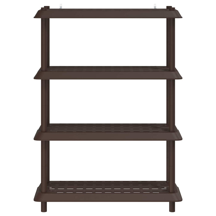 Unitate de rafturi 4 niveluri 100 x 40 x 136,5 cm PP Maro WALTI