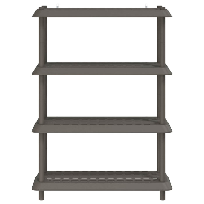 Unitate de rafturi 4 niveluri 100 x 40 x 136,5 cm PP WALTI
