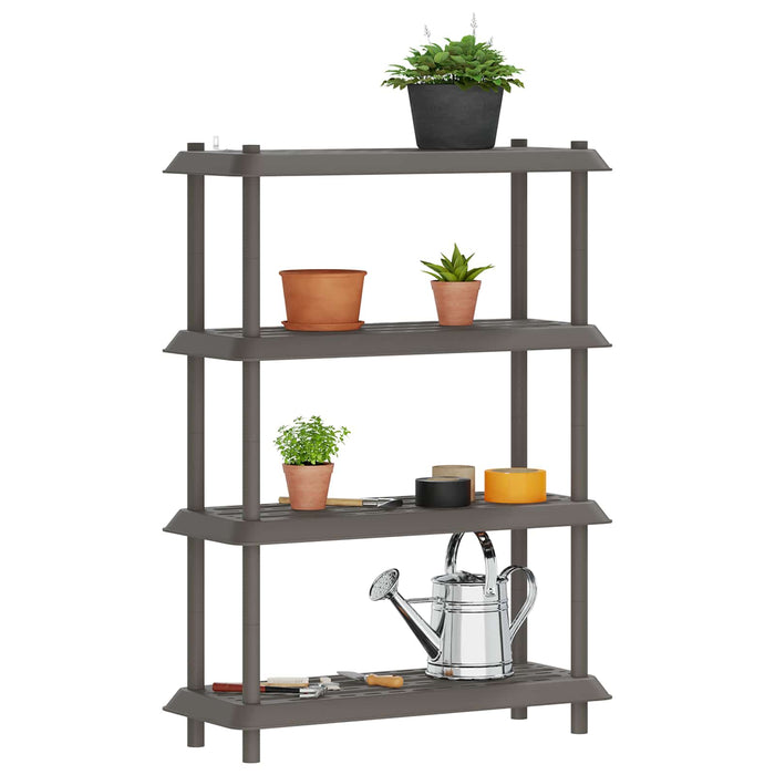 Unitate de rafturi 4 niveluri 100 x 40 x 136,5 cm PP WALTI