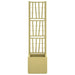 Ghiveci de grădină cu trellis Verde 36 x 36 x 140 cm PP - WALTI WALTI