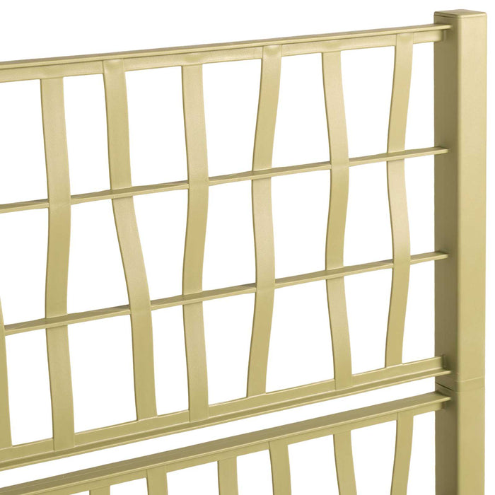 Ghiveci de grădină cu trellis Verde 80 x 36 x 140 cm PP - WALTI WALTI