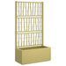 Ghiveci de grădină cu trellis Verde 80 x 36 x 140 cm PP - WALTI WALTI