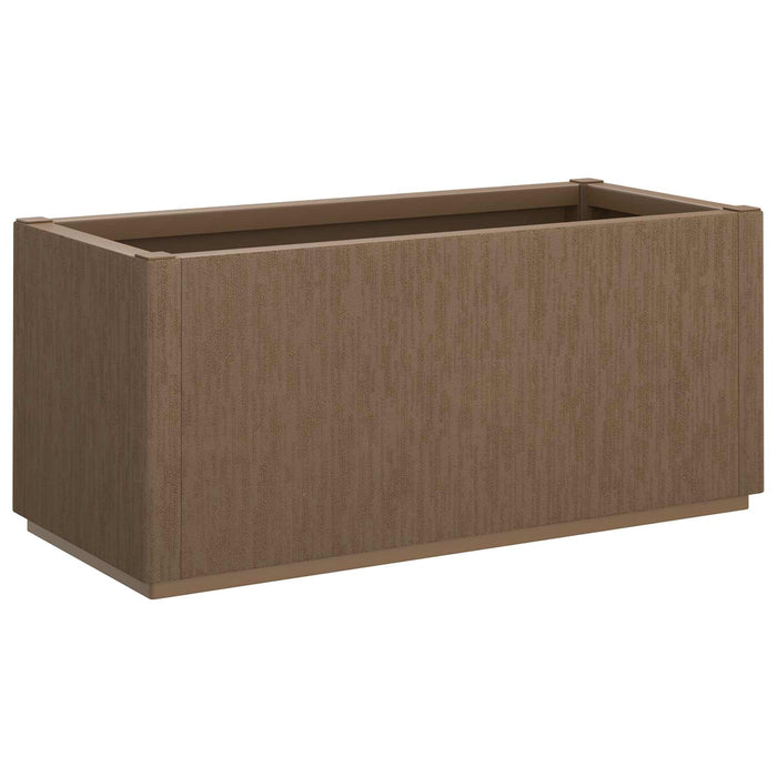 Cutie de flori pentru grădină Maro 80 x 36 x 35 cm PP - WALTI WALTI