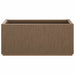 Cutie de flori pentru grădină Maro 80 x 36 x 35 cm PP - WALTI WALTI