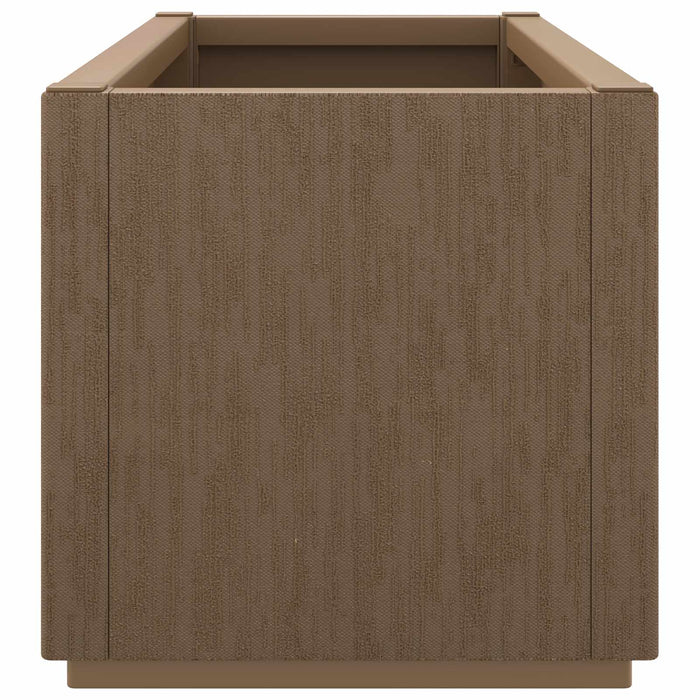 Cutie de flori pentru grădină Maro 80 x 36 x 35 cm PP - WALTI WALTI