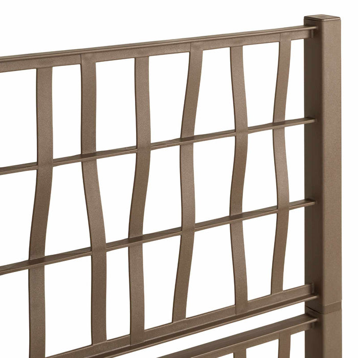 Ghiveci de grădină cu trellis Maro 80 x 36 x 140 cm PP - WALTI WALTI
