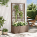 Ghiveci de grădină cu trellis Maro 80 x 36 x 140 cm PP - WALTI WALTI