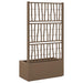Ghiveci de grădină cu trellis Maro 80 x 36 x 140 cm PP - WALTI WALTI