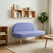 Bancă tapițată cu spătar Denim Albastru 110 x 60 x 76 cm - WALTI WALTI