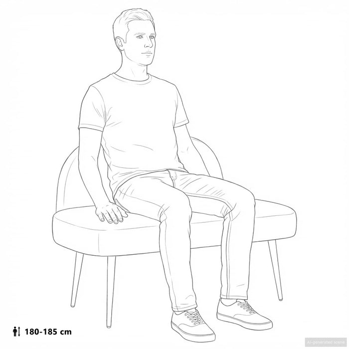 Bancă tapițată cu spătar Gri închis 110 x 60 x 76 cm Catifea WALTI
