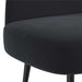 Bancă tapițată cu spătar Negru 110 x 60 x 76 cm Catifea - WALTI WALTI