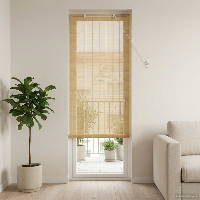 Rulou textil natural 60 x 220 cm Bambus WALTI