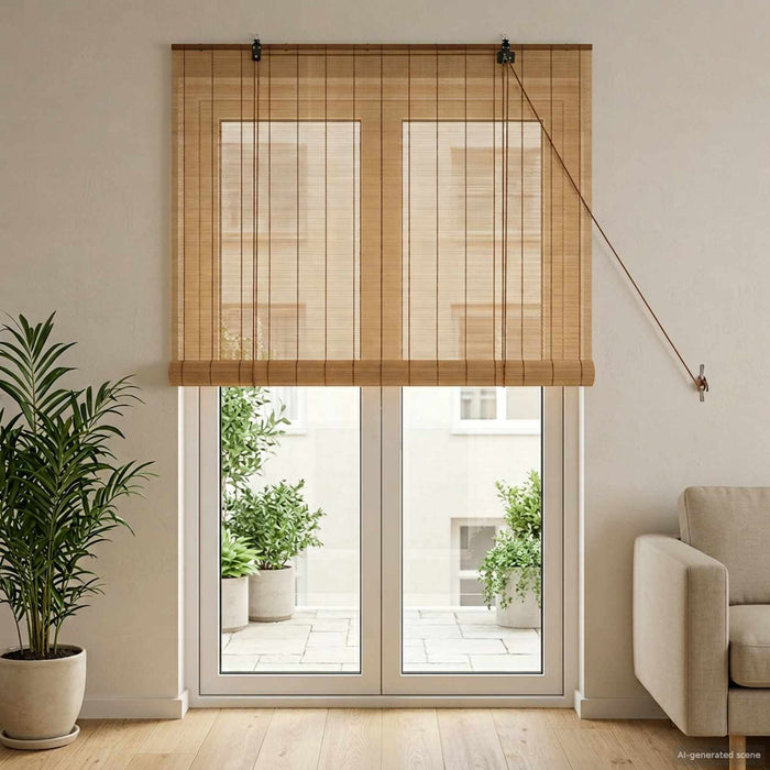 Rulou textil Maro 90 x 220 cm Bambus WALTI