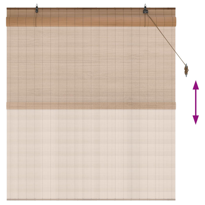 Rulou textil Maro 160 x 160 cm Bambus WALTI