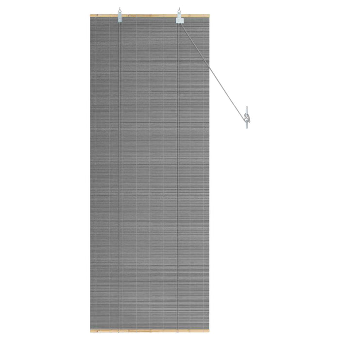 Rulou textil Gri 40 x 160 cm Bambus WALTI