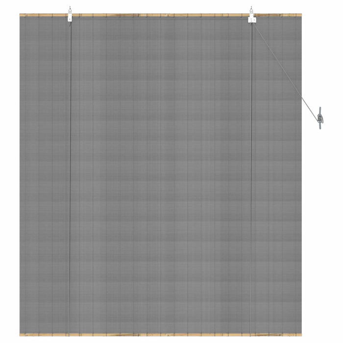 Rulou textil Gri 130 x 160 cm Bambus WALTI