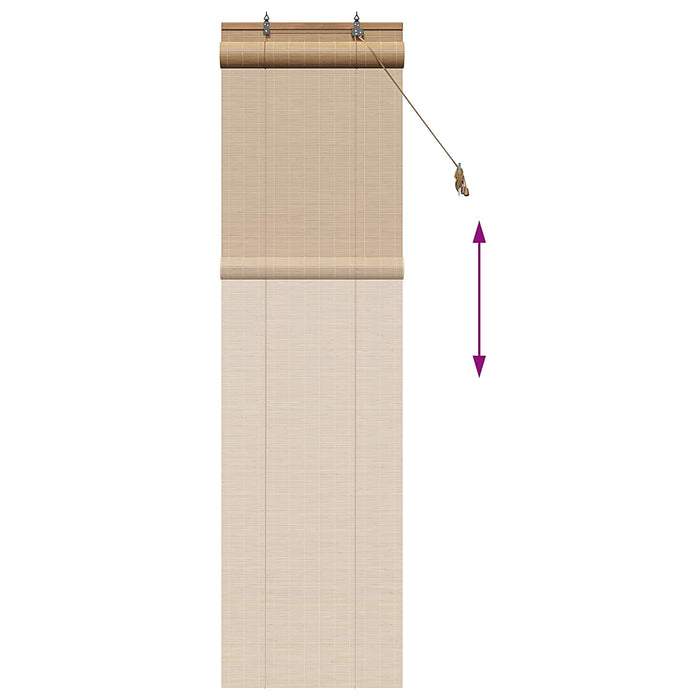 Rulou textil Maro 50 x 220 cm Bambus WALTI