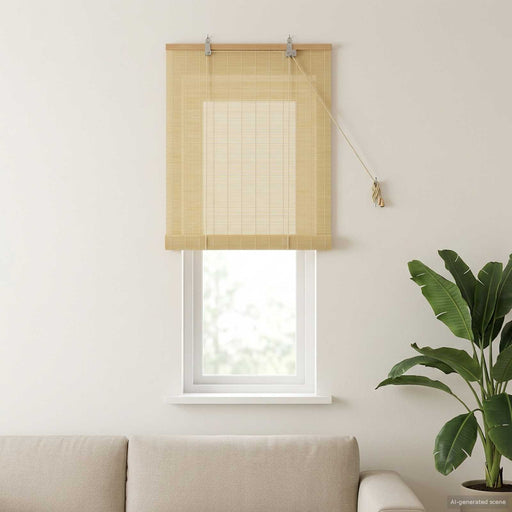 Rulou textil natural 50 x 160 cm Bambus - WALTI WALTI