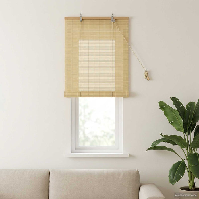 Rulou textil natural 50 x 160 cm Bambus WALTI