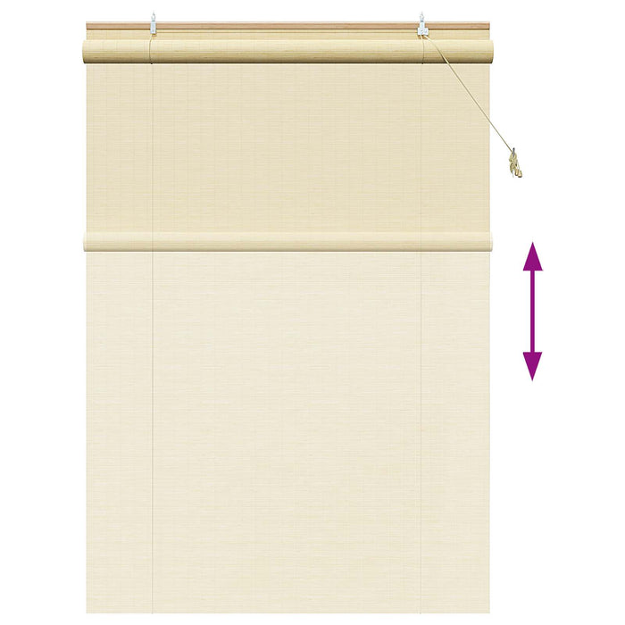Rulou textil natural 160 x 220 cm Bambus WALTI