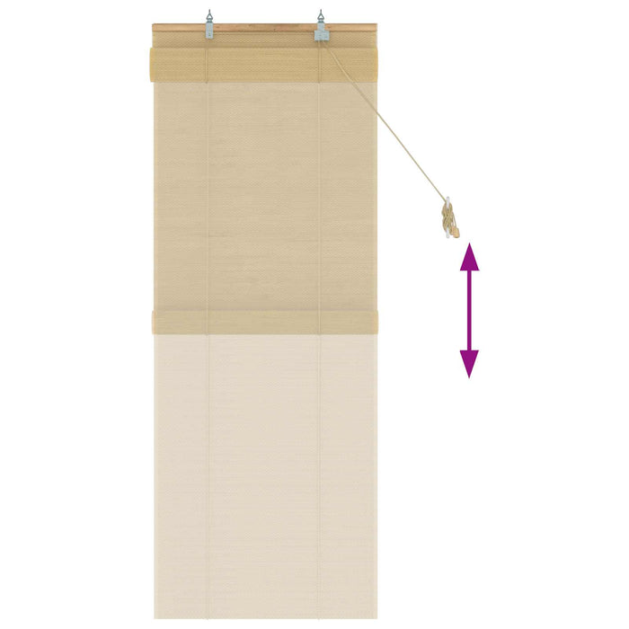 Rulou textil natural 50 x 160 cm Bambus WALTI
