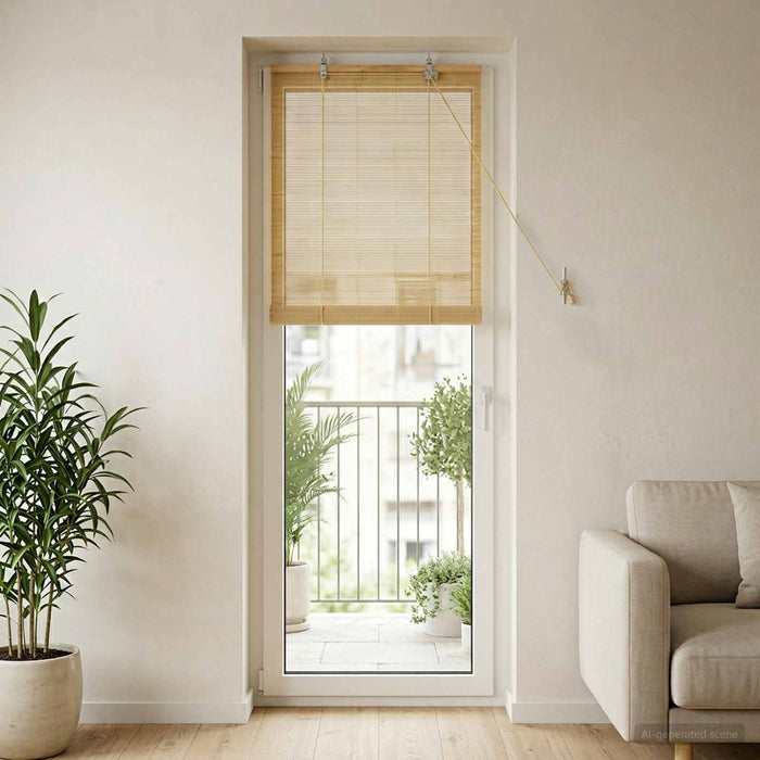Rulou textil natural 70 x 220 cm Bambus WALTI