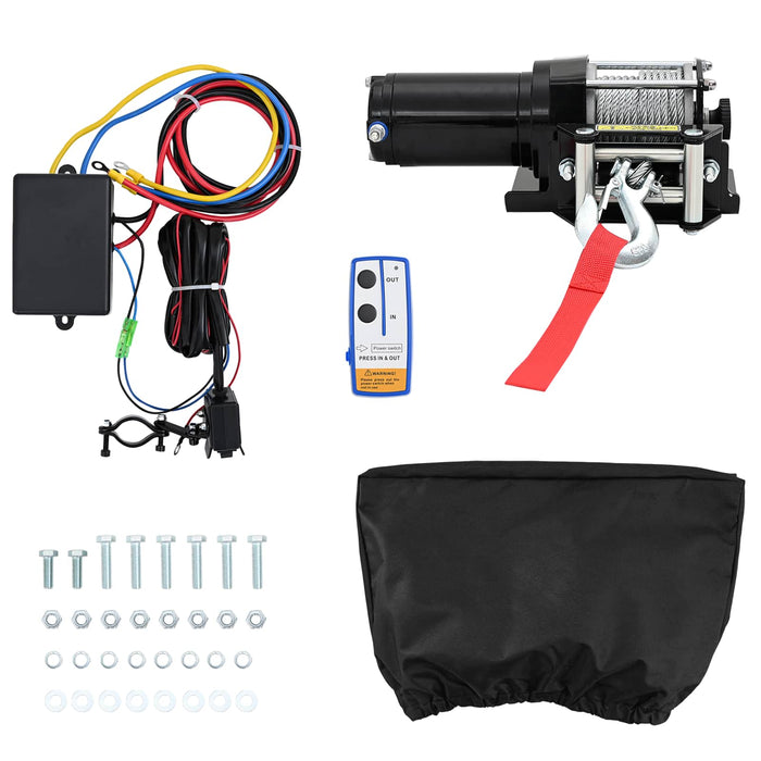 Winch Electric PVC Negru WALTI